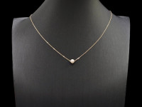 ZLATNI LANČIĆ S BISEROM 1.43G (14K) R1, RATE!