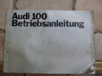 Audi 100 S uputstvo za rukovanje i održavanje