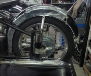 Bmw R 51/3, R 67, R 68 originalni zadnji blatobran