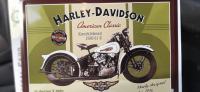 Harley davidson metalna razglednica