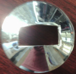 Kromirana rozeta ručice