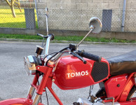 Kromirani retrovizori za Tomos i druge mopede, oldtimere.