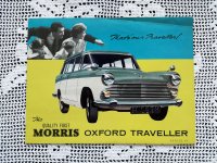 MORRIS OXFORD TRAVELLER SERIES VI ✰ Originalni prospekt poster iz 1962