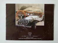 Originalni Katalog • CLASSIC MOTOR CARRIAGES - REPLICAR ASSEMBLIES
