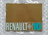 RENAULT 10 ✰ Prospekt