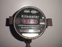 Stari njemački VDO tahometar, rijetko