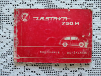 Uputstvo za rukovanje i održavanje  ZASTAVA 750 M / LUXE