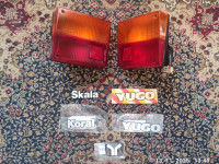 Zastava Yugo 45, 55 original štop svjetla i amblemi znak