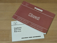 YUGO original uputstva + alat + set žarulja