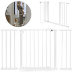 Ecotoys zaštitna ograda 74-132 cm, White