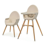 Kinderkraft Hranilica Fini 2 2u1, Beige