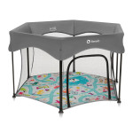 Lionelo dječja igraonica/vrtić Roel Plus Hexagon 6-kutna, Grey Multico