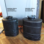 Komplet bakrenih šprica