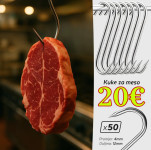 “S” KUKA ZA MESO - SET 50 KOMADA