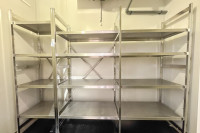 Regal-Police za mesnicu, hladnjaču.. iz  INOX-a