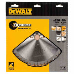 DeWalt list kružne pile 260x30 48z extreme drvo DT4324
