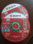 Wurth rezna ploča 125*1.0*22.23mm