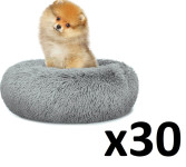 Plišani krevet S 40cm - svijetlo sivi x 30