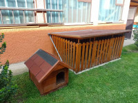 Kavez i kućica za psa malo korišteno