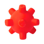Tullo loptica grickalica za pse 8,8cm crvena