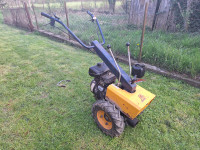 Motokultivator Gorenje Muta sa nastavcima (strižna kosa i kopačica)