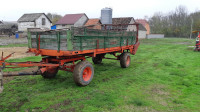 Prikolica za stajski gnoj, đubretara
