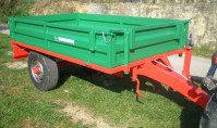 Prikolica za traktor - jednoosovinka