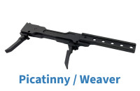 FALCON čelična brzoskidajuća montaža Weaver/Picatinny