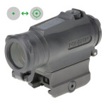 Holosun HE515CT-GR zeleni circle dot solarni titanij