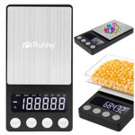 Ruhhy 27932 digitalna džepna vaga 500 g / 0,01 g, crna