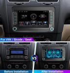 Andrioid 14 GPS WiFi radio za Volkswagen Škoda Seat
