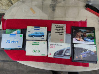 Audi, Fiat, Fabia, Demio, Laguna, Vectra - original etui sa uputstvima
