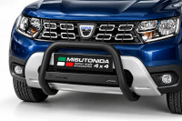 Bull Bar Misutonida Ø63 mm – Dacia Duster 2018-2019 | CRNA MAT | ...