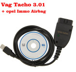 Diagnostic Scan Tool Opel Immo Airbag Read PIN Code + Vag Tacho 3.01 f