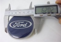 Ford čepovi za alu felge -62mm plavi