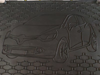 Gumeni tepisi + kadica prtljažnika Renault Clio IV