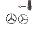 Logo za kučište kluča, Mercedes, novo!