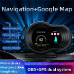 OBD2 GPS Bluetooth Navigacija KM/H, temperature, napon, alarm..