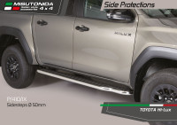 Pragovi Misutonida Polirani INOX – Toyota Hilux 2015+ / TRAVO 202...