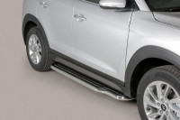 Pragovi - Bočne stepenice - Misutonida – Inox – Hyundai Tuscon (2...