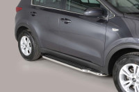 Pragovi - Bočne stepenice - Misutonida – Inox – Kia Sportage (201...