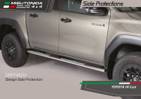 Pragovi – Bočne stepenice Misutonida – Polirani INOX – Toyota Hil...