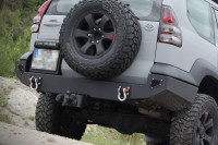 Stražnji čelični off-road branik – Toyota Land Cruiser J125 (2003...