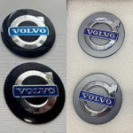 Volvo, centar naljepnica za felgu i ratkapu, 56 mm, novo!