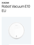 Robot Vacuum e10 eu, Xiaomi, novo ,110e, fiksno