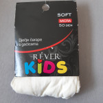 Djecije čarape 140 bijele novo