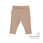 Minymo - Hlače od organskog pamuka, Mahogany Rose, vel. 56