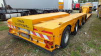 Broshuis 4ABD-48 semi-trailer / 4 axles steering / extendable / widene