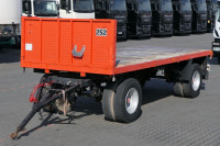 Fruehauf CODER / PRZYCZEPA DO BUDOWLANKI / Długość : 6 M / waga: 3900