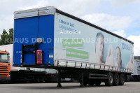 Kögel S24-1 / Curtainsider Semi-Trailer / 94 m³ / Lift Axle / Safety R